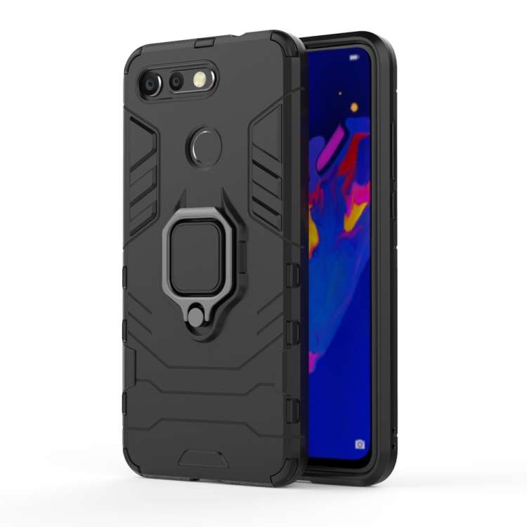 PC + TPU Shockproof Protective Case for Huawei Honor View 20, with Magnetic Ring Holder, For Huaw...