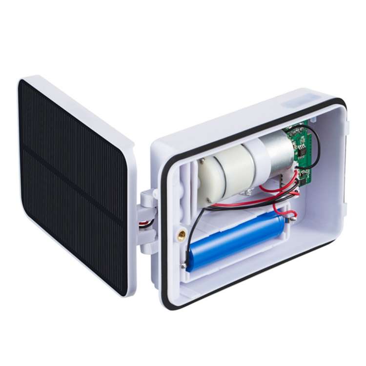 5V Foldable Aquarium Fish Tank Solar Power Air Pump Oxygenator, US Plug