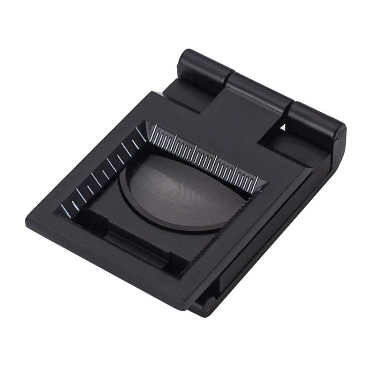 Mini Desk Style 10x Magnification Loupe Metal Antique Magnifier