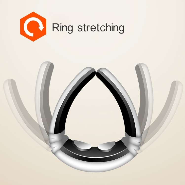 USB Charging 1300 mAh Electric Back Neck Shoulder Electrical Pulse Electric Shock Body Massager