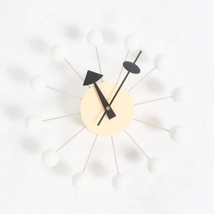 Stylish Background Minimalis Circular Balls Candy Wall Clock Creative Decoration Clock Ferris Whe...