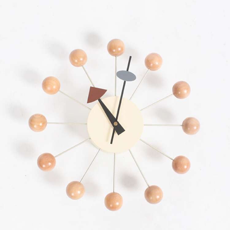 Stylish Background Minimalis Circular Balls Candy Wall Clock Creative Decoration Clock Ferris Whe...