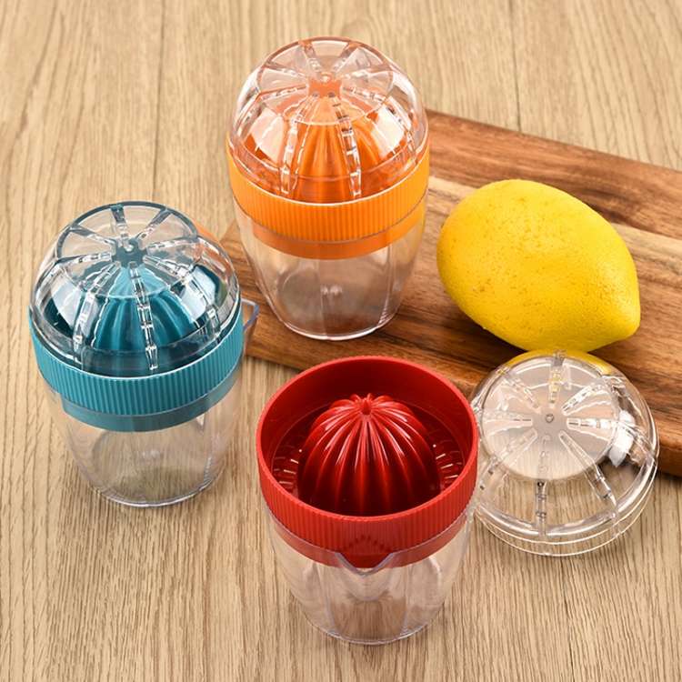Multi-function Manual Mini Lemon Juicer with a Graduation Cup Juicer
