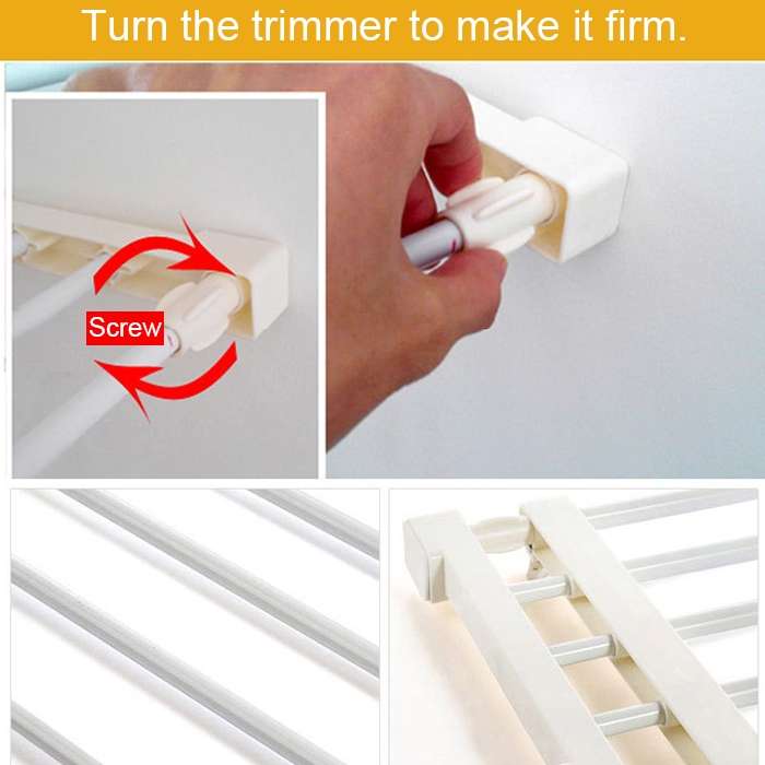 Wardrobe Storage Layered Baffle Cabinet Shelf Dormitory Partition Cupboard Partition Board, Width...