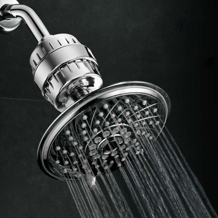 Bath Water Purifier Shower Faucet Chlorine Filter, Interface: 2.1cm / 2.7cm