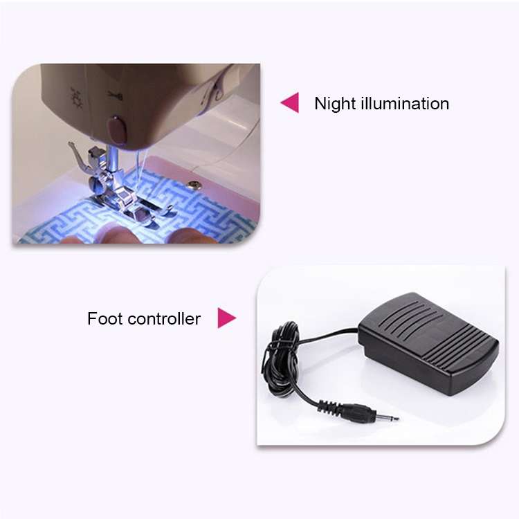 505A Household Desktop Mini Sewing Machine with Extension Table &amp; Gift Kit
