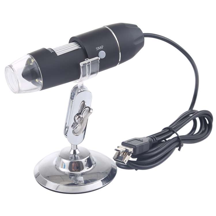 USB Magnifier HD 0.3MP Image Sensor 2560x1920P USB Digital Microscope with 8 LED &amp; Profession...