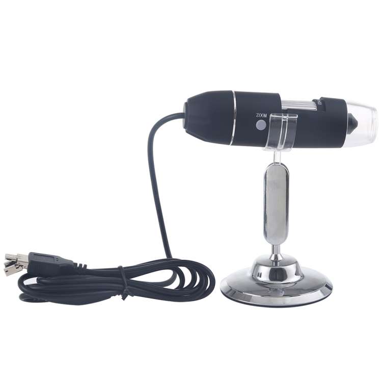 USB Magnifier HD 0.3MP Image Sensor 2560x1920P USB Digital Microscope with 8 LED &amp; Profession...
