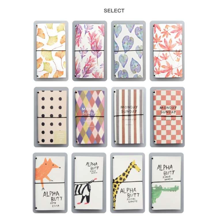 Creative Stationery Cortex Portable Small Fresh Account Hand Book School Office Supplies, Random ...