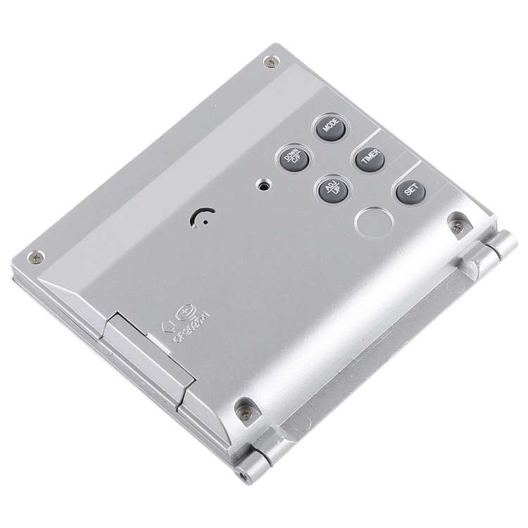 MT-033 LCD Display Portable Folding Digital Travel Temperature Alarm Clock