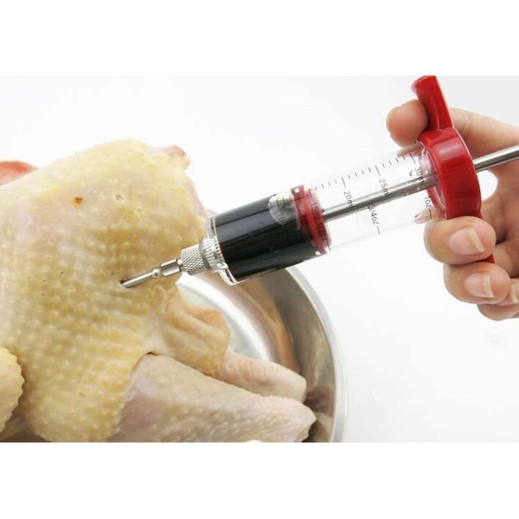 Creative Kitchen Tools Condiment Syringe Turkey Needle Barbecue Sauce Syringes Cooking Tools