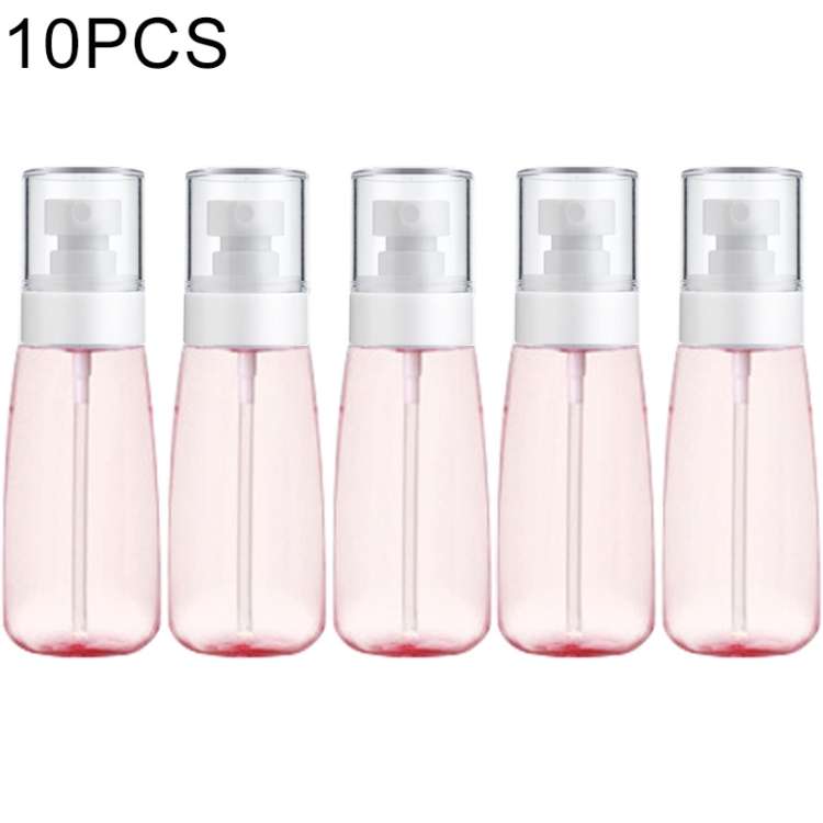 10 PCS Portable Refillable Plastic Fine Mist Perfume Spray Bottle Transparent Empty Spray Sprayer...