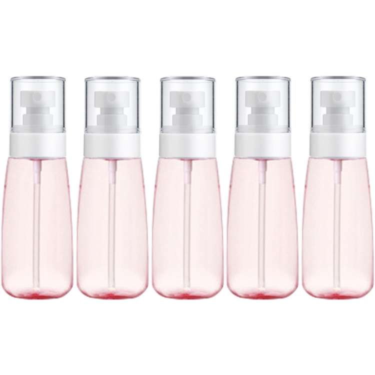 10 PCS Portable Refillable Plastic Fine Mist Perfume Spray Bottle Transparent Empty Spray Sprayer...