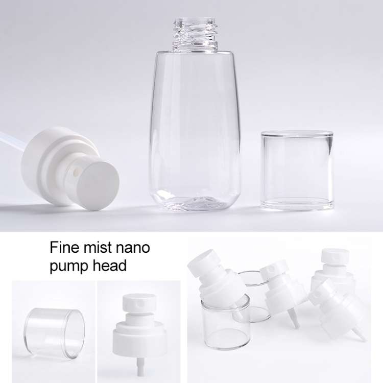 10 PCS Portable Refillable Plastic Fine Mist Perfume Spray Bottle Transparent Empty Spray Sprayer...