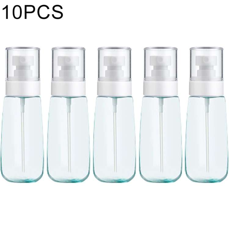 10 PCS Portable Refillable Plastic Fine Mist Perfume Spray Bottle Transparent Empty Spray Sprayer...