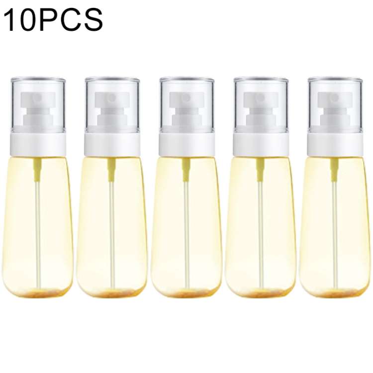 10 PCS Portable Refillable Plastic Fine Mist Perfume Spray Bottle Transparent Empty Spray Sprayer...