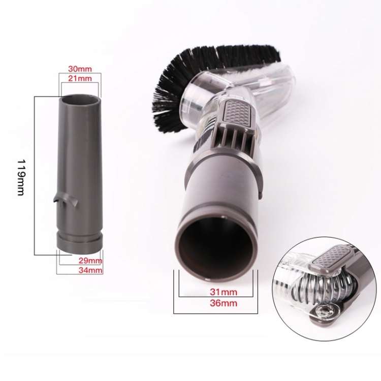 7pcs / Set Household Wireless Vacuum Cleaner Brush Head Parts Accessories for Dyson V6
