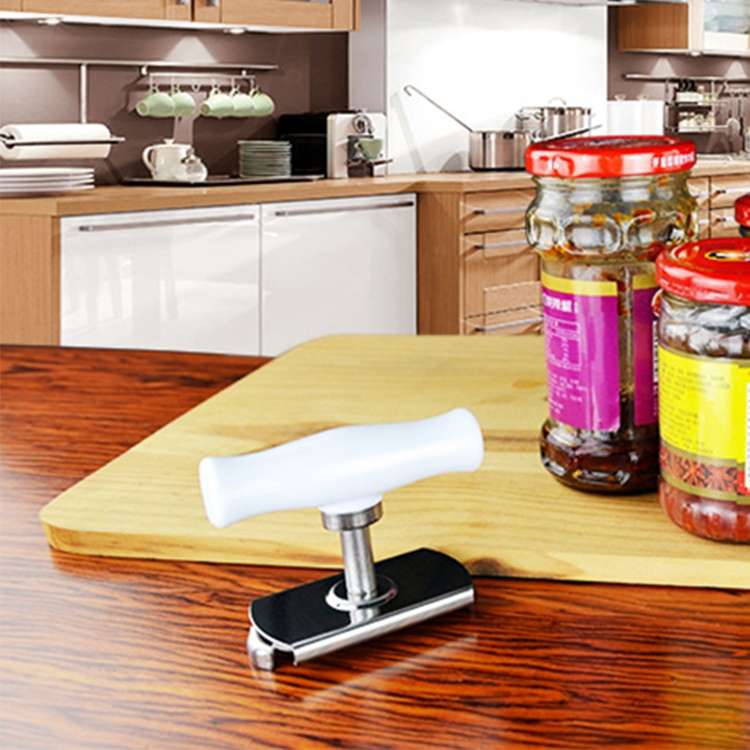 Effortless Stainless Steel Can Opener Seal Lid Remover Kitchen Tool