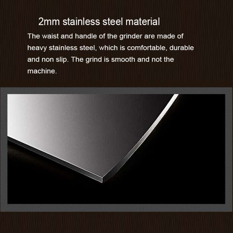 Portable Conical Burr Mill Manual Spice Herbs Hand Grinding Machine Coffee Grinder, Capacity: 36g