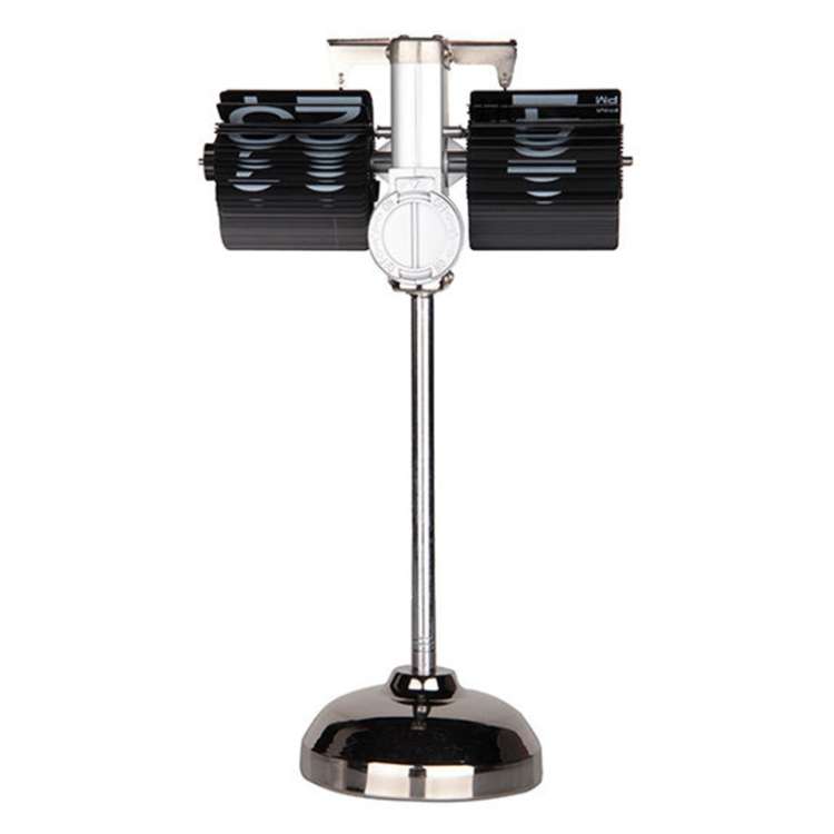 Creative Home Office Bedroom Retractable Flip Trolley Small Balance Clock