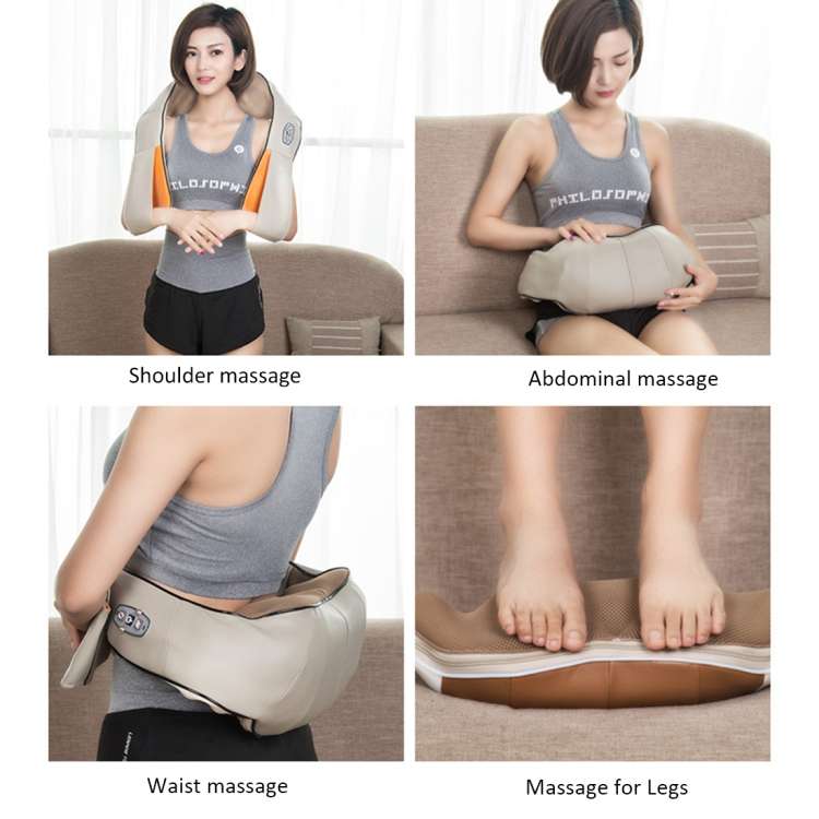USB Charging Vibration Machine Neck Shawl Kneading Back Shoulder Vibration Massager