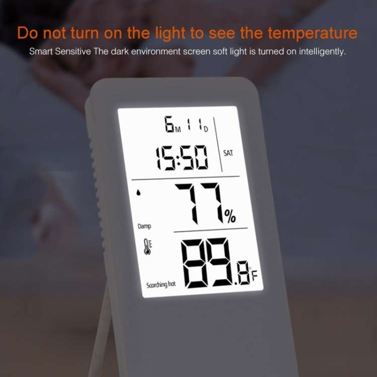 MC501 Adjustable Indoor Thermometer Hygrometer, Upgrade Version