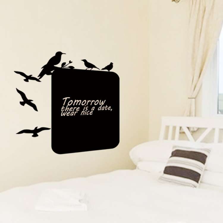 Thicker Blackboard Paste Wall Stickers Living Room Decoration Stickers Children Room Office Solid...