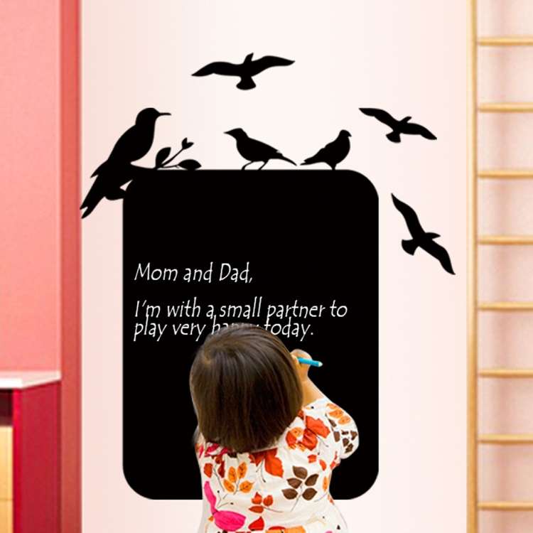 Thicker Blackboard Paste Wall Stickers Living Room Decoration Stickers Children Room Office Solid...