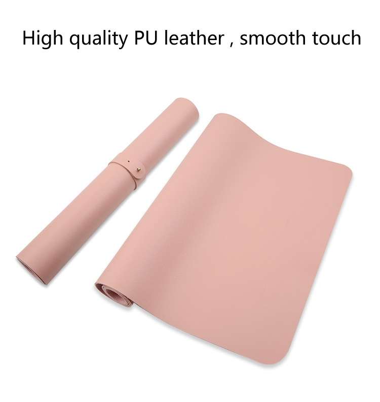 Multifunction Business PU Leather Mouse Pad Keyboard Pad Table Mat Computer Desk Mat, Size: 120 x...