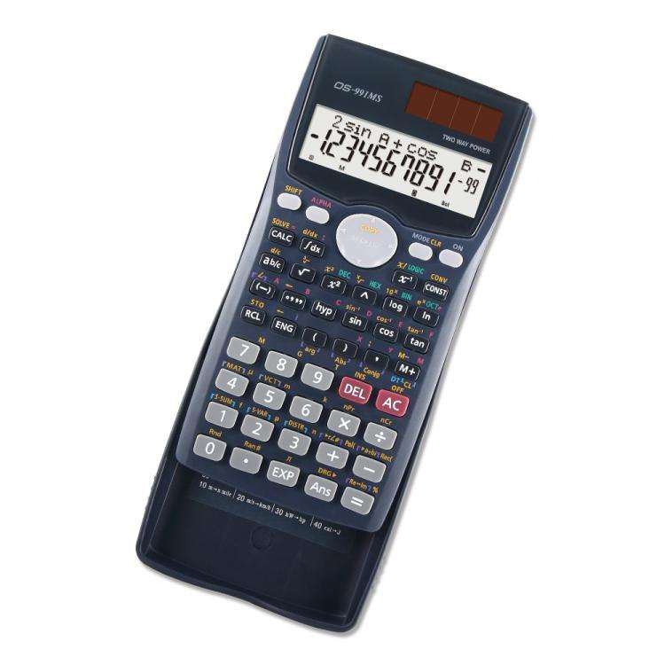OSALO OS-991MS 10+2 Digits Double Line Display Multi-functional Student Function Scientific Calcu...