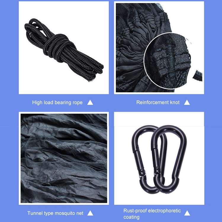 Outdoor Weatherproof Mosquito Net Hammock Backdrop Set
