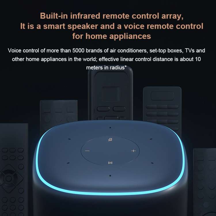Xiaomi Xiaoai Speaker Pro with 750mL Large Sound Cavity Volume / AUX IN Wired Connection / Combo ...