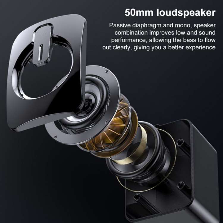 A2 USB 2.0 Wire-controlled Non-luminous Mobile Phone Computer Mini Desktop Speaker, Non-luminous