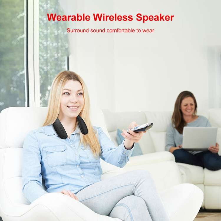 EBS-908 Fabric Hanging Neck Wireless Bluetooth Subwoofer Stereo Speaker