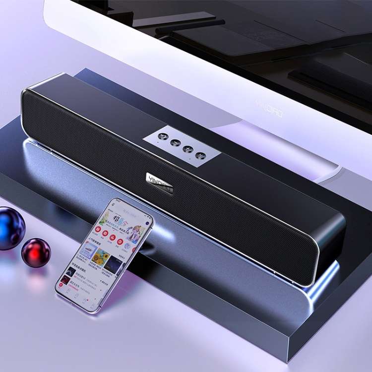 YINDIAO A36 Bluetooth 5.0 Smart Subwoofer Computer Wireless Bluetooth Speaker, Bluetooth Upgrade ...