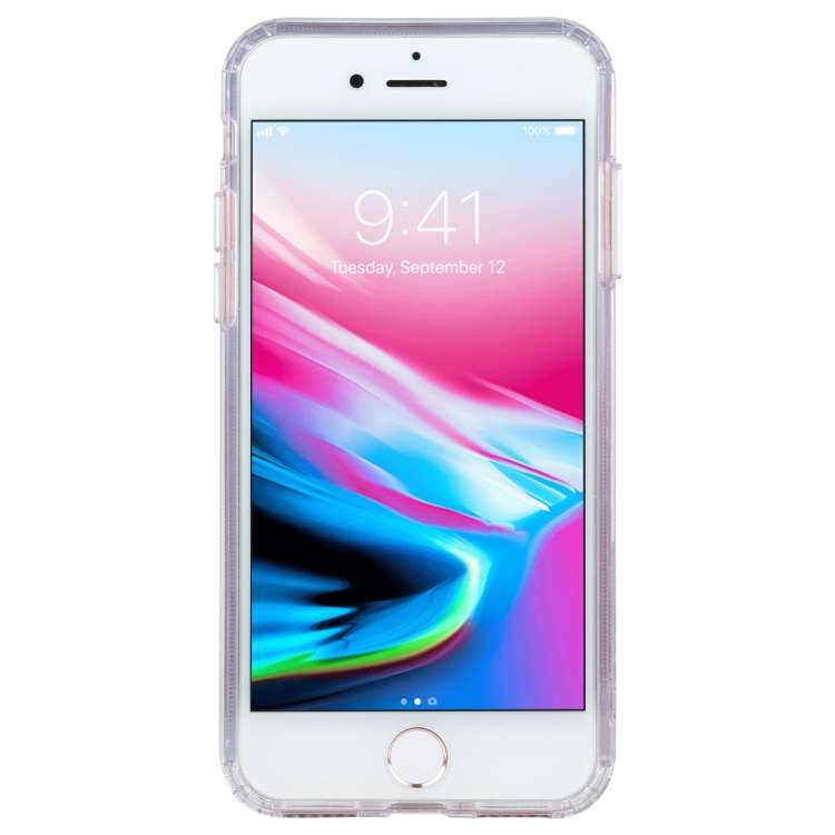 For iPhone SE 2020 / 8 Magsafe Case Simple Magnetic Ring All-inclusive Clear Crystal Acrylic PC +...