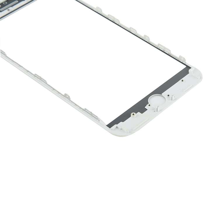 for iPhone 8 Plus Front Screen Outer Glass Lens with Front LCD Screen Bezel Frame, For iPhone 8 P...