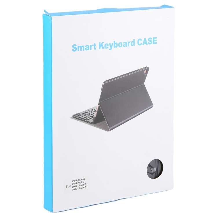 For iPad Pro 9.7 / 9.7 inch 2017 / 9.7 2018 / Air / Air 2 IP071 Separable ABS Smart Bluetooth Key...