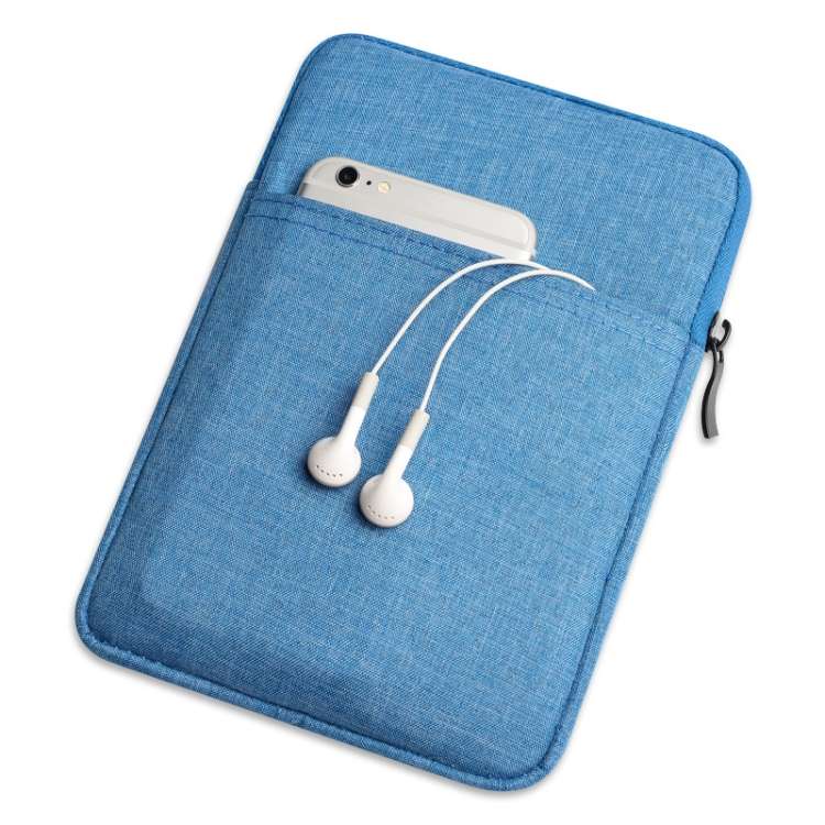 Shockproof Canvas + Space Cotton + Plush Protective Bag for iPad Mini 5 2019