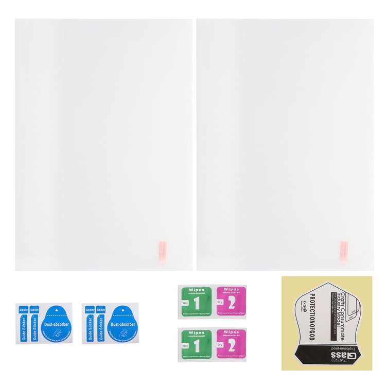 2 PCS For iPad 10.2 2021 / 2020 / 2019 9H Straight Edge Explosion-proof Tempered Glass Film