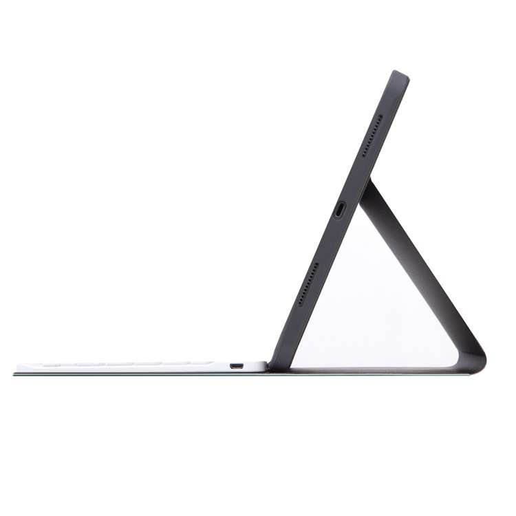 X-11B Skin Plain Texture Detachable Bluetooth Keyboard Tablet Case for iPad Pro 11 inch 2020 / 20...