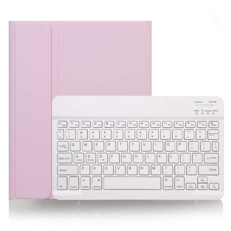 X-11B Skin Plain Texture Detachable Bluetooth Keyboard Tablet Case for iPad Pro 11 inch 2020 / 20...