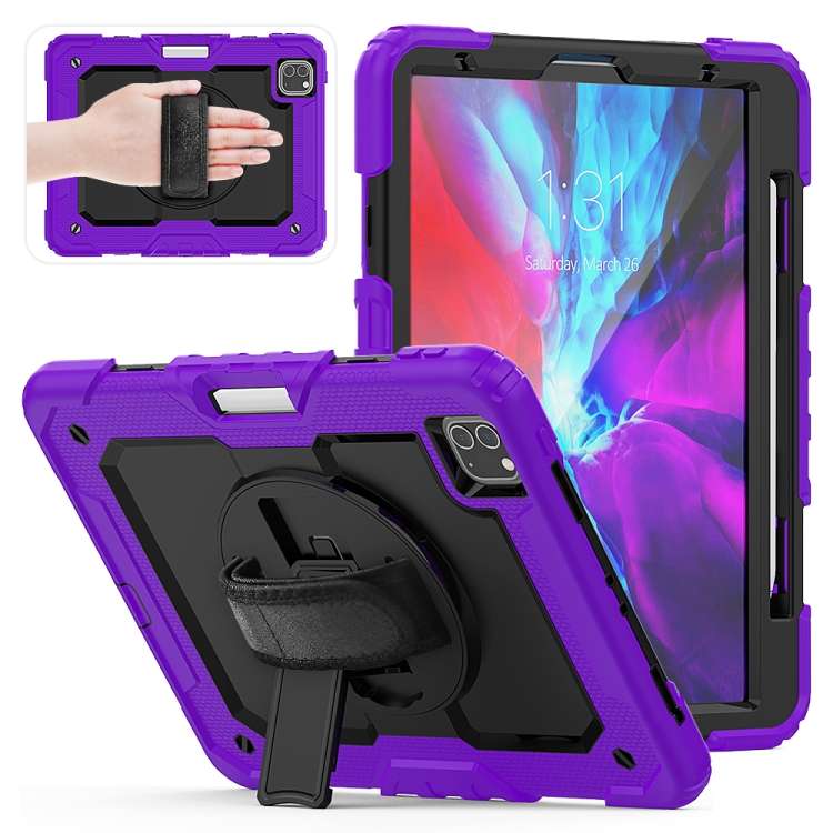 For iPad Pro 11 inch (2018) / Pro 11 inch (2020) Shockproof Colorful Silica Gel + PC Protective T...
