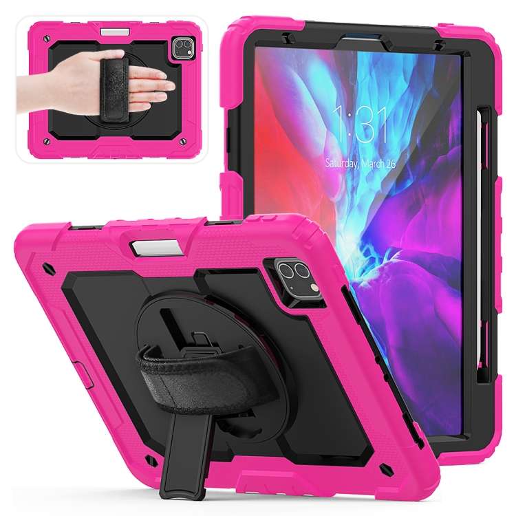 For iPad Pro 11 inch (2018) / Pro 11 inch (2020) Shockproof Colorful Silica Gel + PC Protective T...