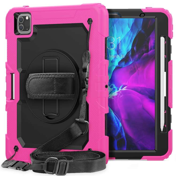 For iPad Pro 11 inch (2018) / Pro 11 inch (2020) Shockproof Colorful Silica Gel + PC Protective T...