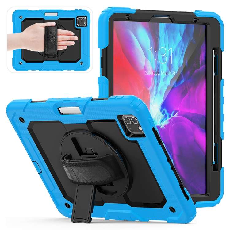 For iPad Pro 11 inch (2018) / Pro 11 inch (2020) Shockproof Colorful Silica Gel + PC Protective T...