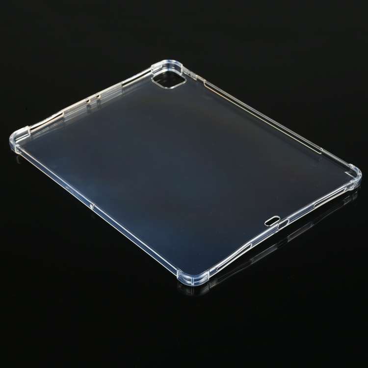 For iPad Pro 12.9 2022 / 2021 Four-corner Airbag Anti-drop Transparent Protective Tablet Case wit...
