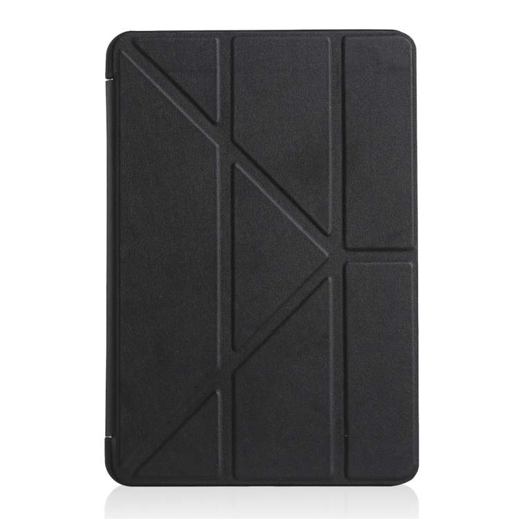 Millet Texture PU+ Silica Gel Full Coverage Leather Case for iPad Mini 4/5, with Multi-folding Ho...