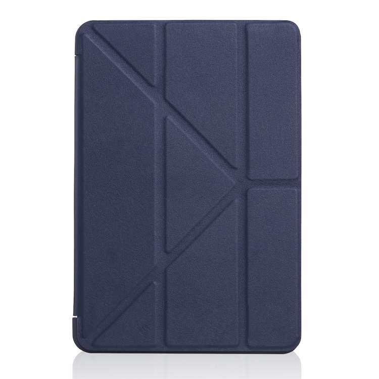 Millet Texture PU+ Silica Gel Full Coverage Leather Case for iPad Mini 4/5, with Multi-folding Ho...