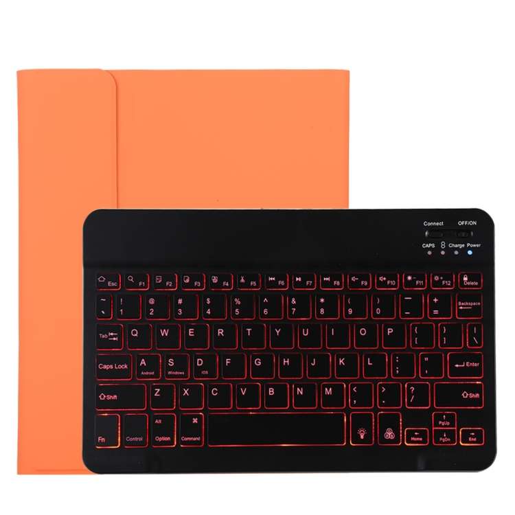 TG11BS Detachable Bluetooth Black Keyboard + Microfiber Leather Tablet Case for iPad Pro 11 inch ...